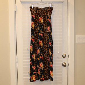 Turquoise Haven summer flowy dress